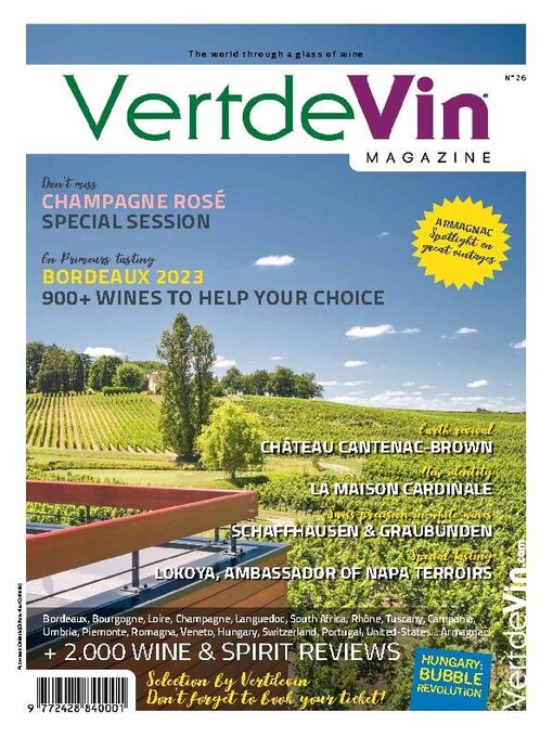 Title details for VertdeVin Wine Magazine by SAS Vertdevin - Available